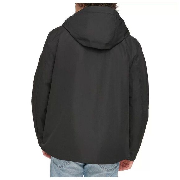 Tommy Hilfiger Men's XL Performance Jacket Coat Full Zip Lined Black NWT $160 - Picture 8 of 11